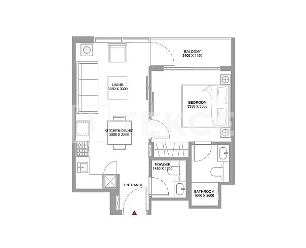 Апартаменты Остров Синия, ОАЭ, 187 м² - фото 9