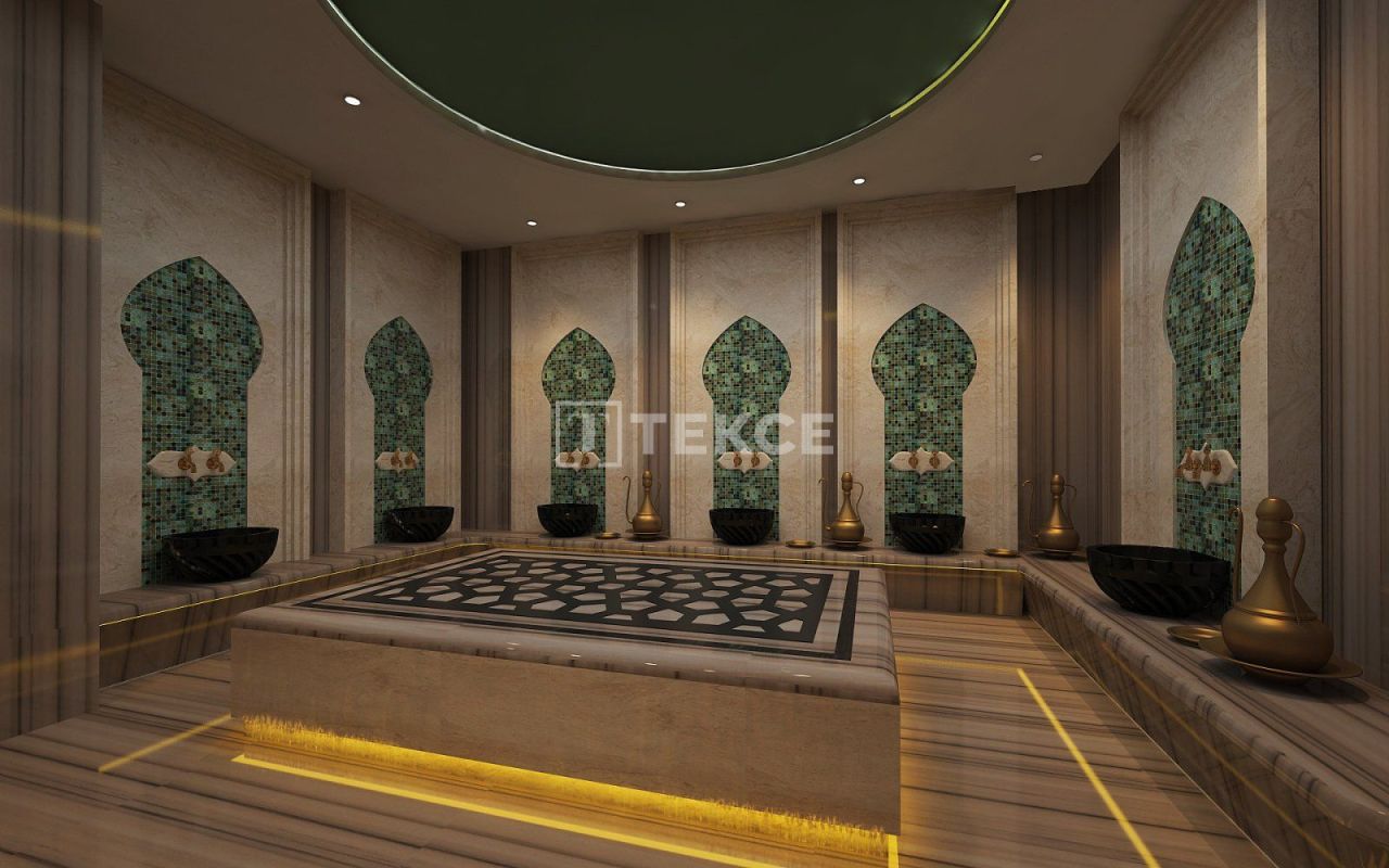 Апартаменты в Алании, Турция, 53 м² - фото 17