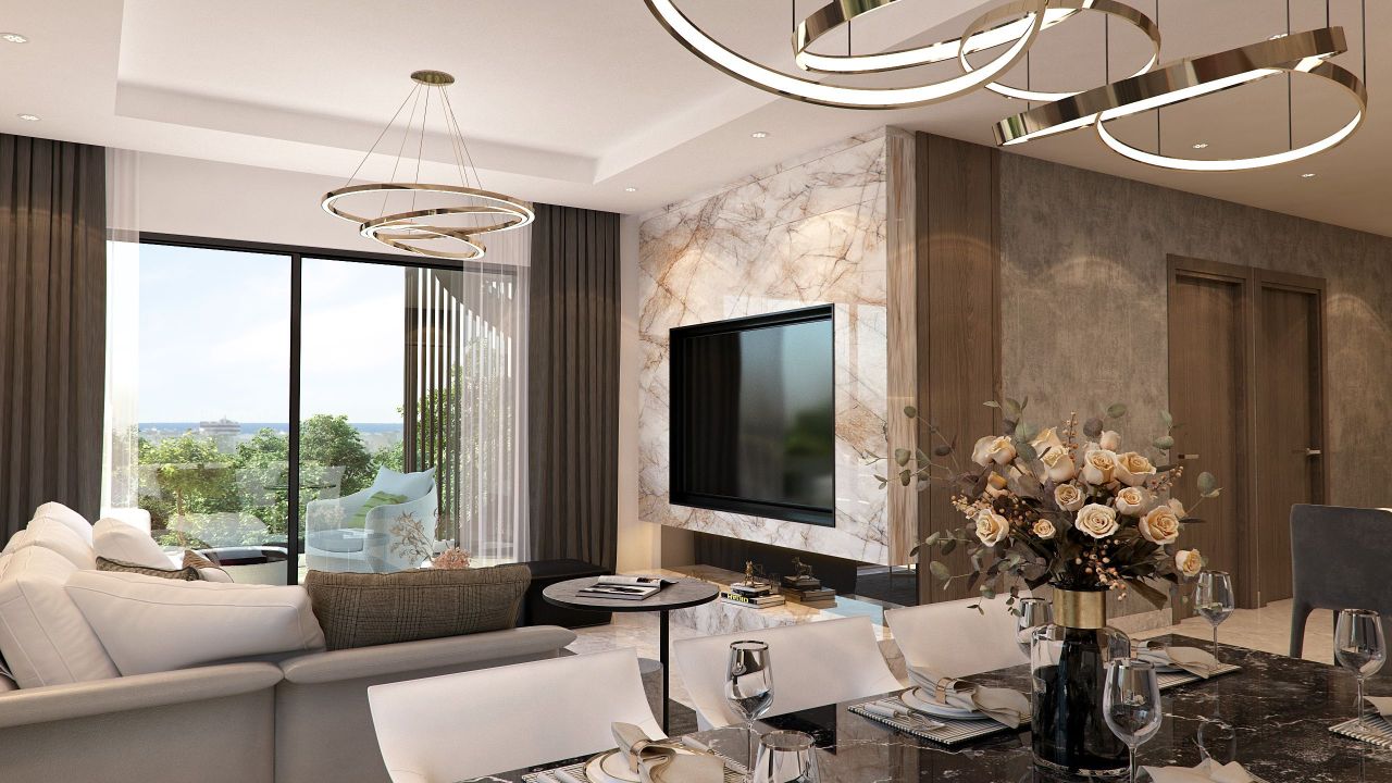 Апартаменты в Ларнаке, Кипр, 115 м² - фото 9