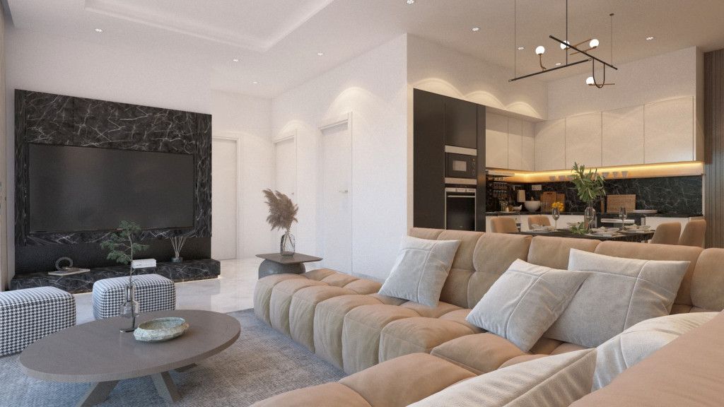 Апартаменты в Ларнаке, Кипр, 98 м² - фото 8