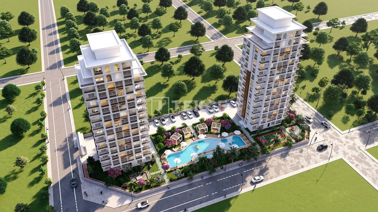 Апартаменты Мезитли, Турция, 95 м² - фото 1
