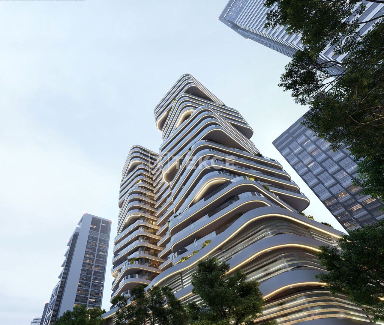 Апартаменты Бизнес-Бэй, ОАЭ, 125 м² - фото 1