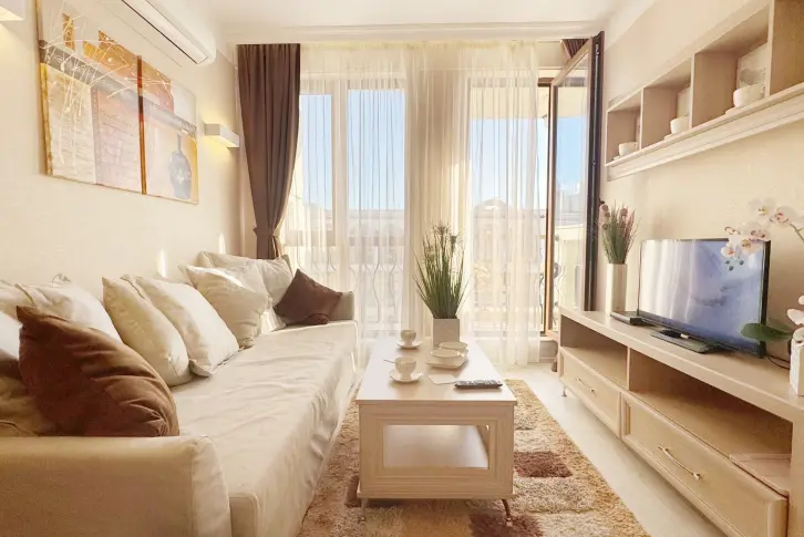 Квартира на Солнечном берегу, Болгария, 44 м² - фото 3