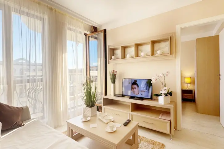 Квартира на Солнечном берегу, Болгария, 44 м² - фото 4