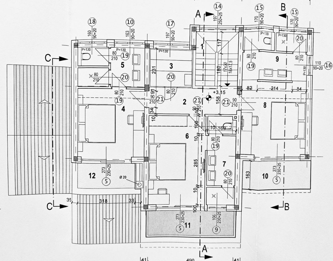 Вилла в Порече, Хорватия, 243 м² - фото 5