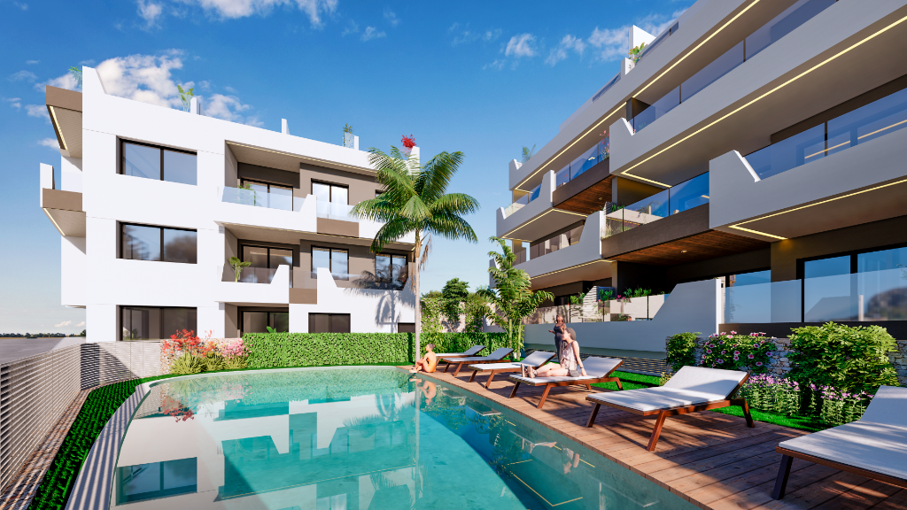 Апартаменты на Коста-Бланка, Испания, 106 м² - фото 1