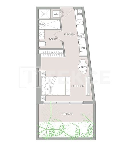 Апартаменты в Дубае, ОАЭ, 70 м² - фото 19