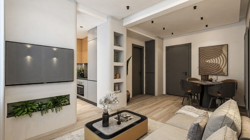 Квартира в Салониках, Греция, 50 м² - фото 1