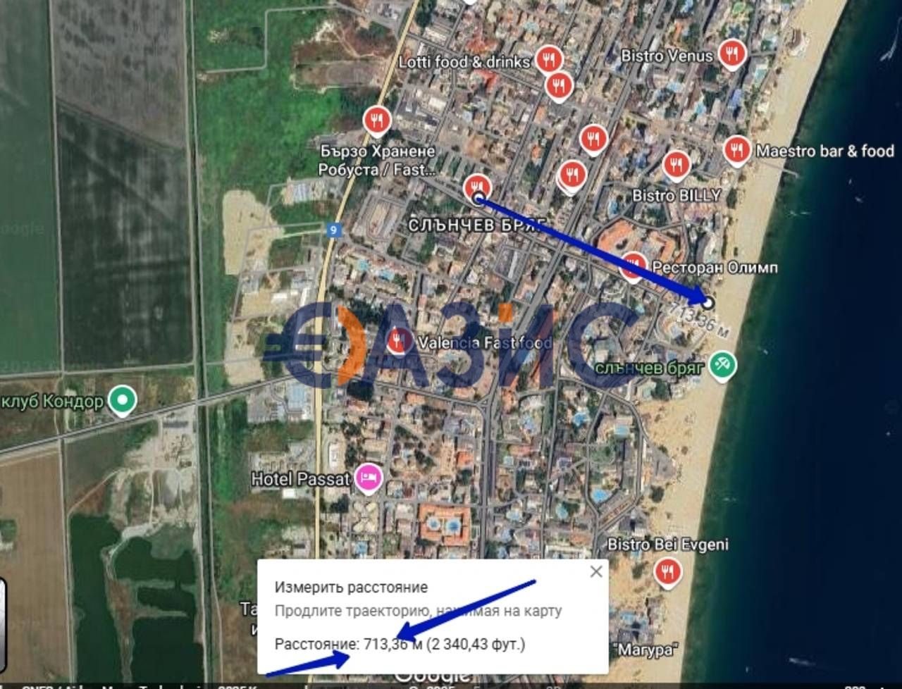 Апартаменты на Солнечном берегу, Болгария, 76 м² - фото 16