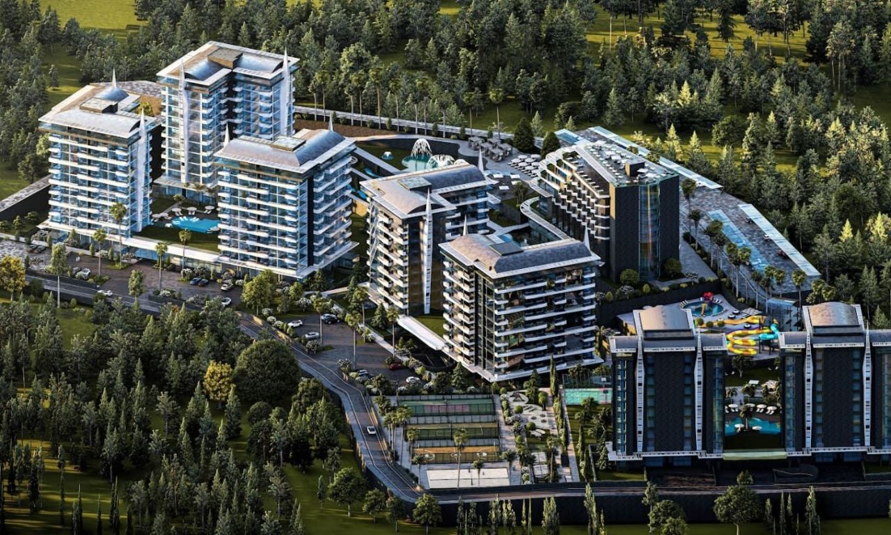 Квартира в Авсалларе, Турция, 50 м² - фото 1