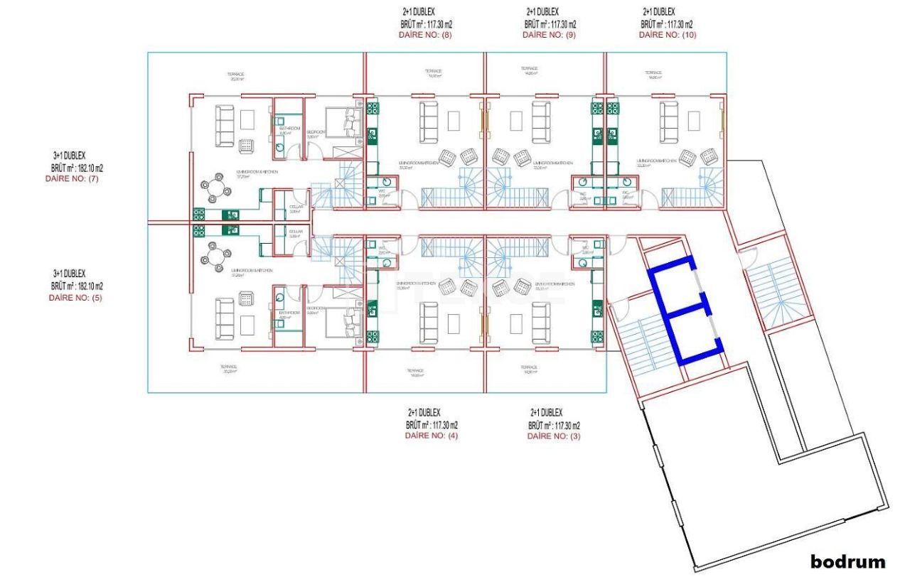 Пентхаус в Алании, Турция, 130 м² - фото 11