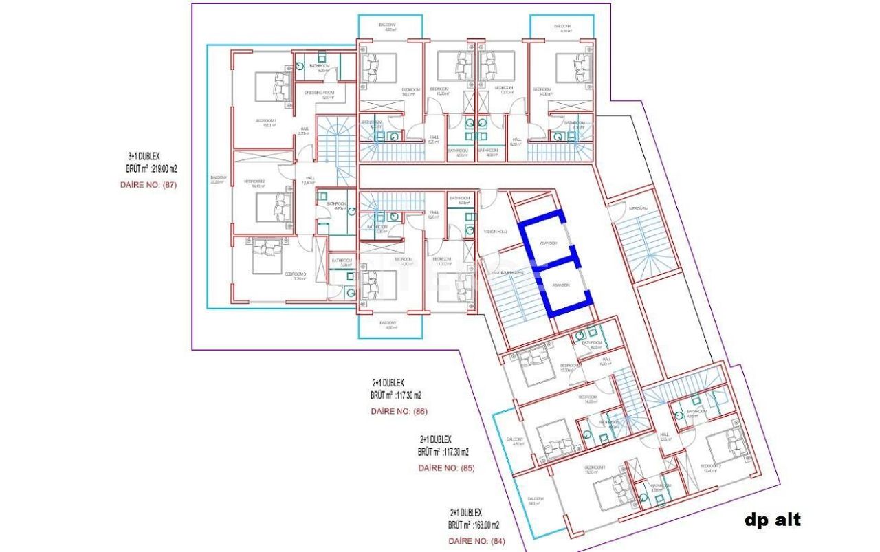 Пентхаус в Алании, Турция, 130 м² - фото 12