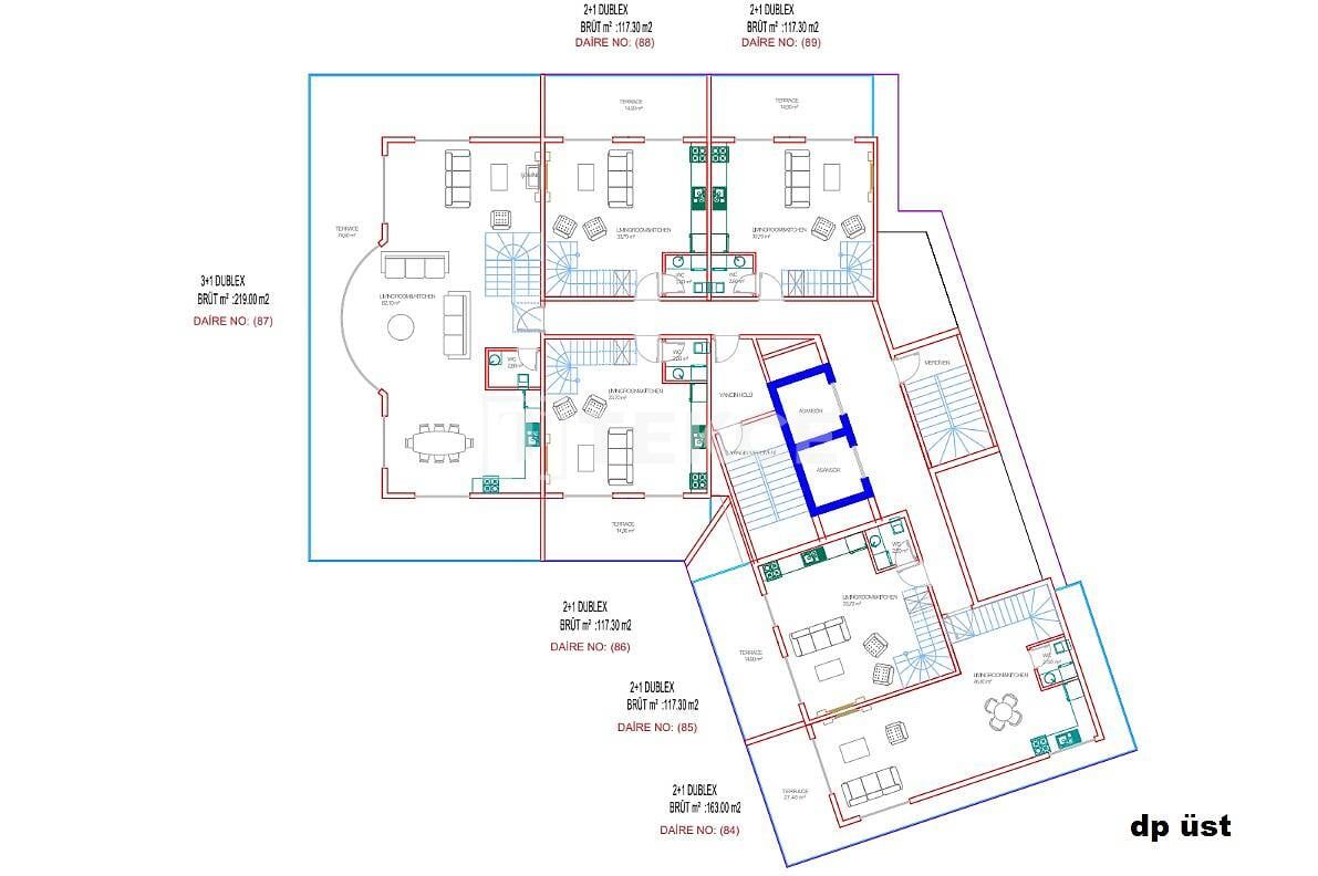 Пентхаус в Алании, Турция, 130 м² - фото 13