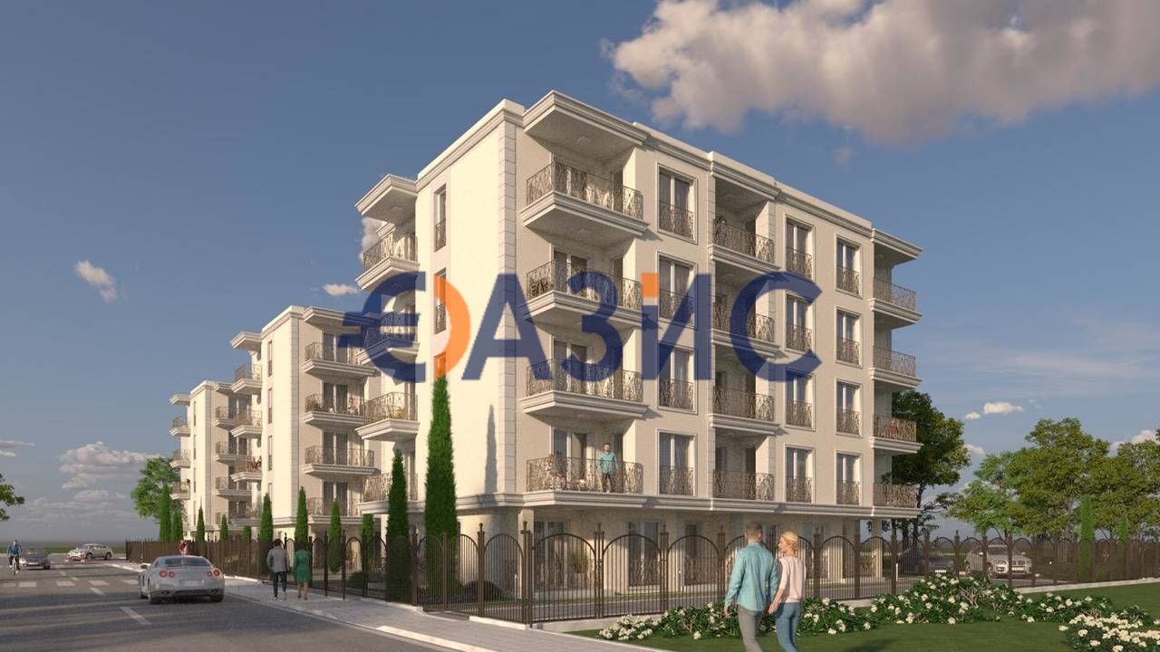 Апартаменты на Солнечном берегу, Болгария, 62.6 м² - фото 1