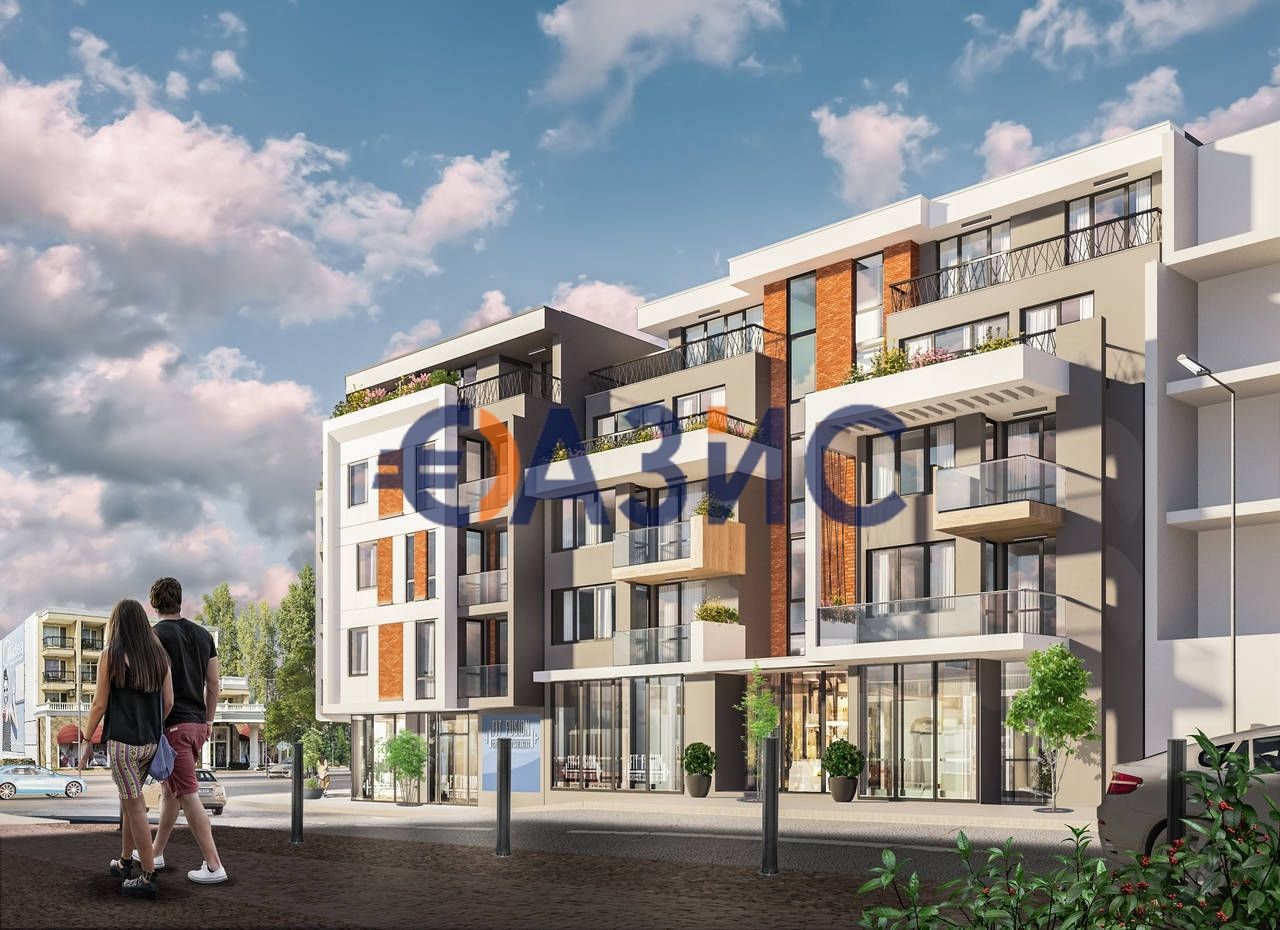 Апартаменты в Несебре, Болгария, 56.9 м² - фото 1