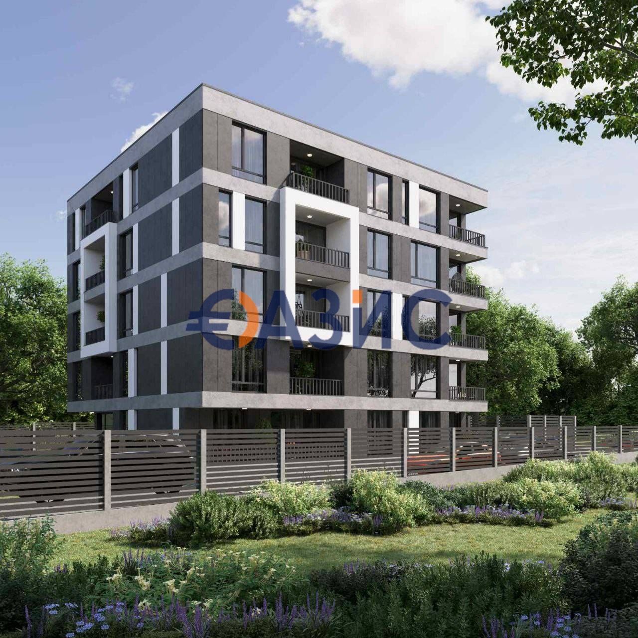 Апартаменты в Несебре, Болгария, 92.6 м² - фото 1