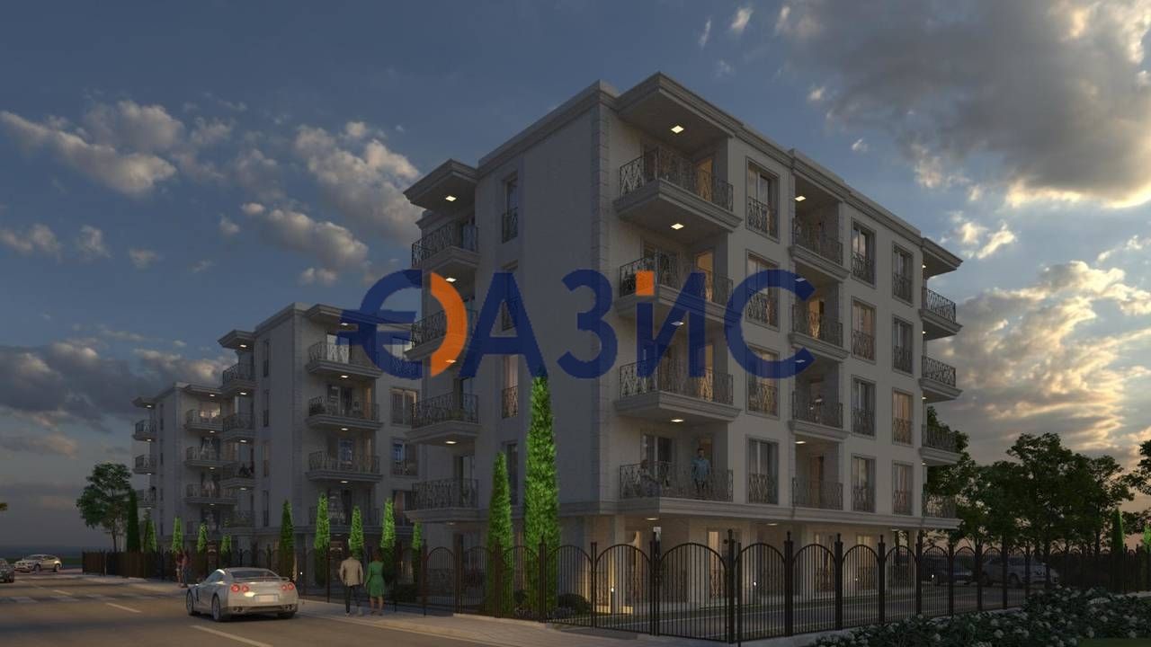 Апартаменты на Солнечном берегу, Болгария, 57.8 м² - фото 1