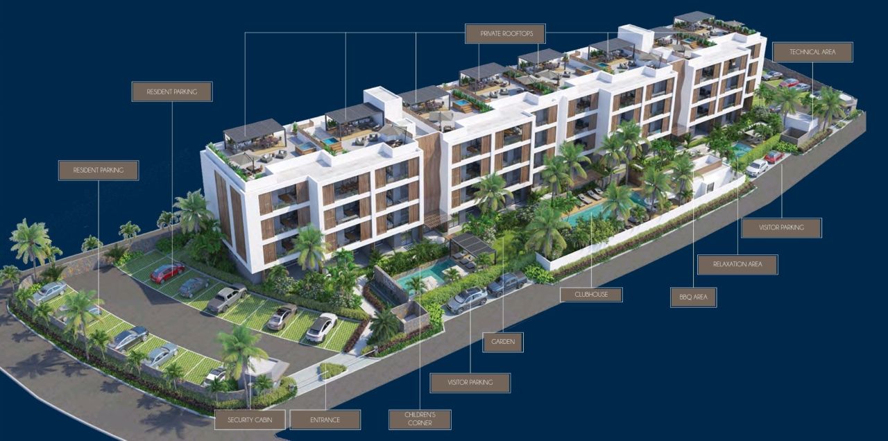 Апартаменты в Гранд Бэе, Маврикий, 97 м² - фото 3