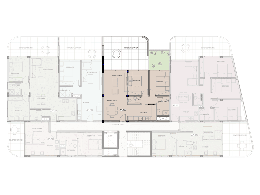 Квартира в Лимасоле, Кипр, 108 м² - фото 8