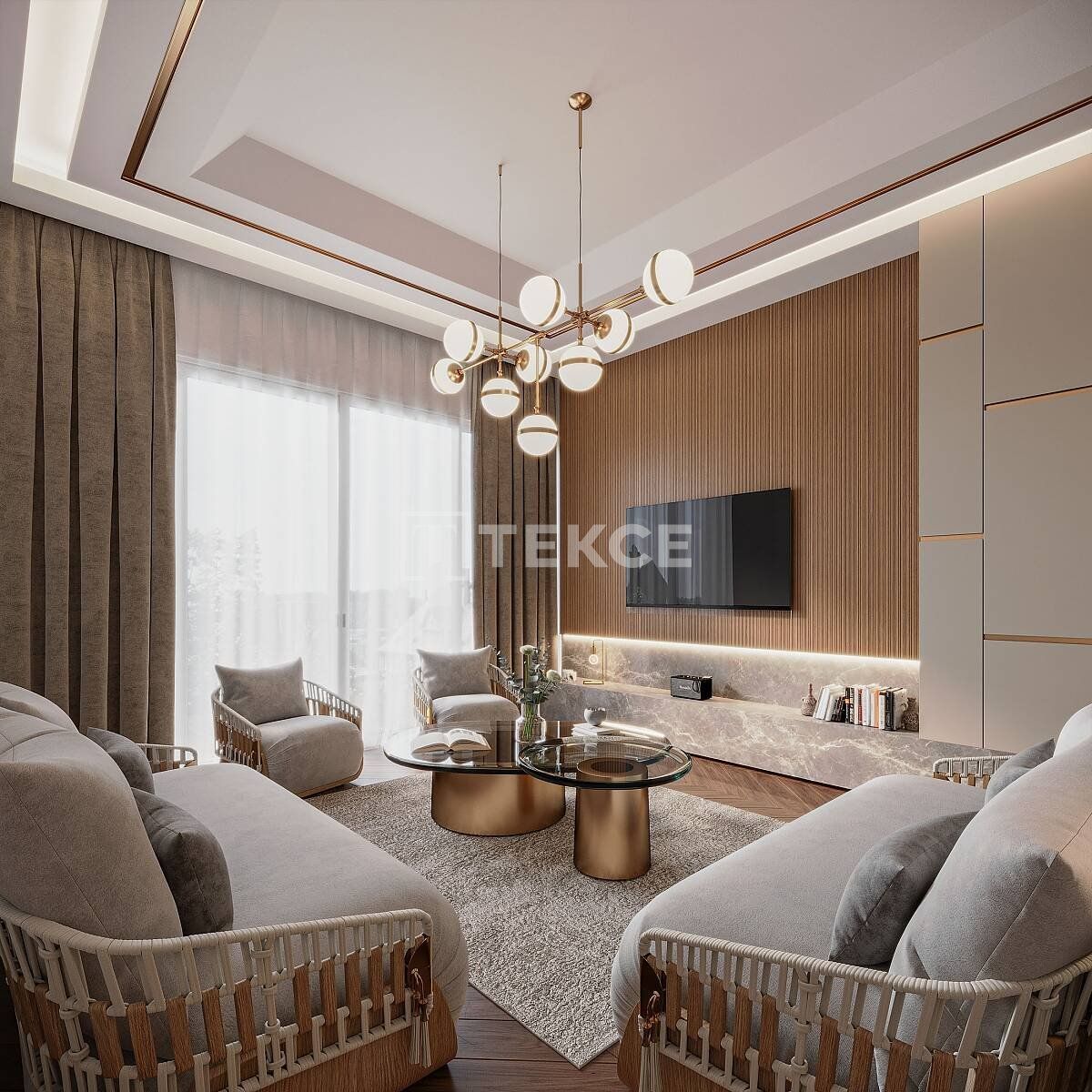 Апартаменты Картепе, Турция, 257 м² - фото 17