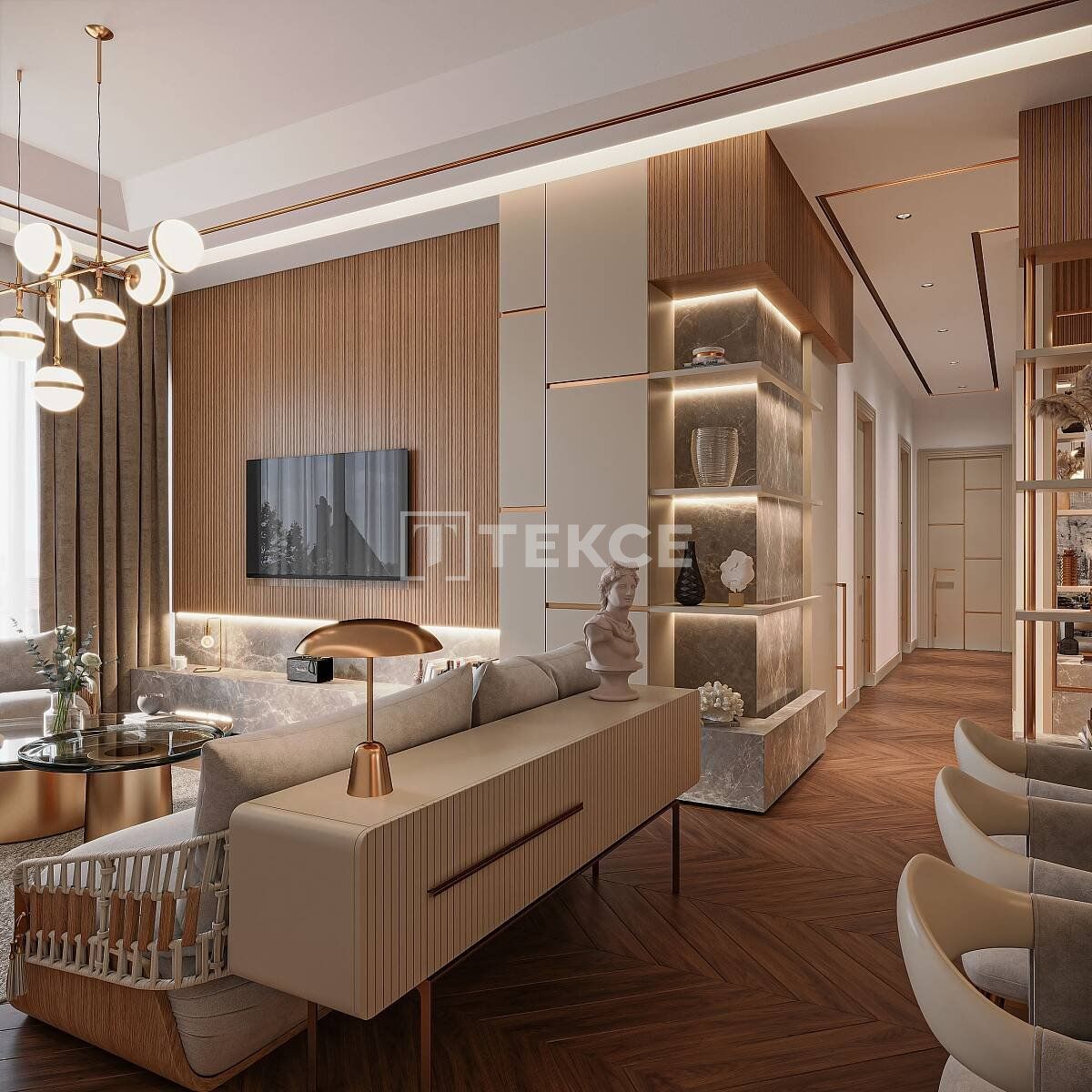 Апартаменты Картепе, Турция, 257 м² - фото 19