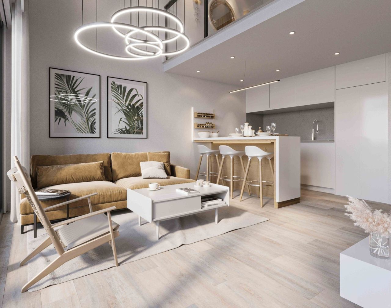 Апартаменты в Кирении, Кипр, 75 м² - фото 5