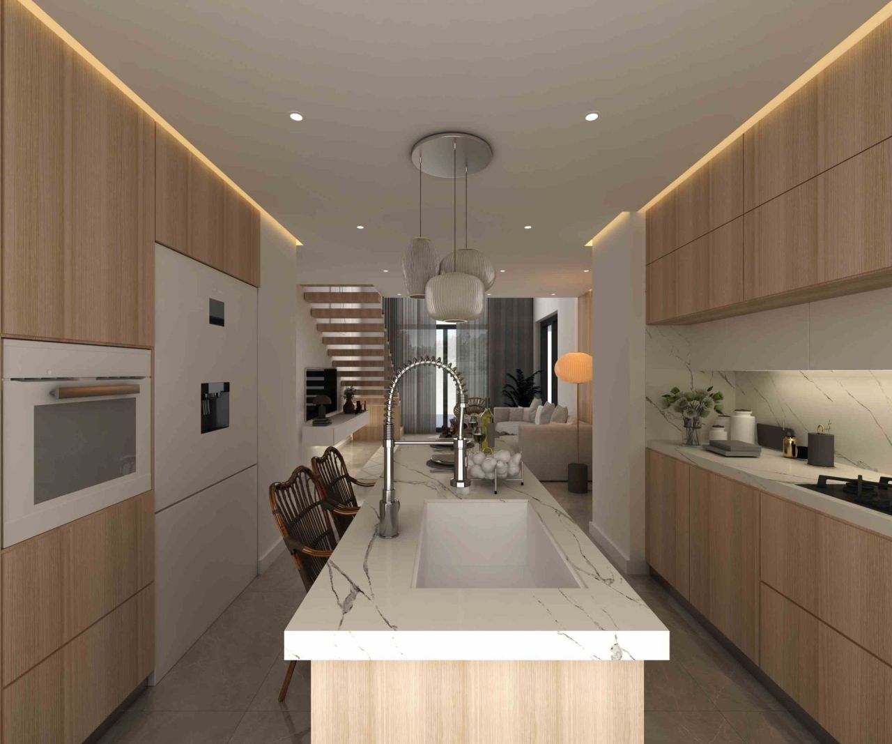 Апартаменты в Фамагусте, Кипр, 223 м² - фото 7