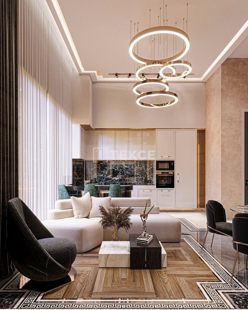 Апартаменты в Алании, Турция, 120 м² - фото 8