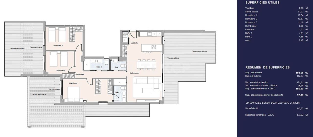 Апартаменты в Марбелье, Испания, 159 м² - фото 10