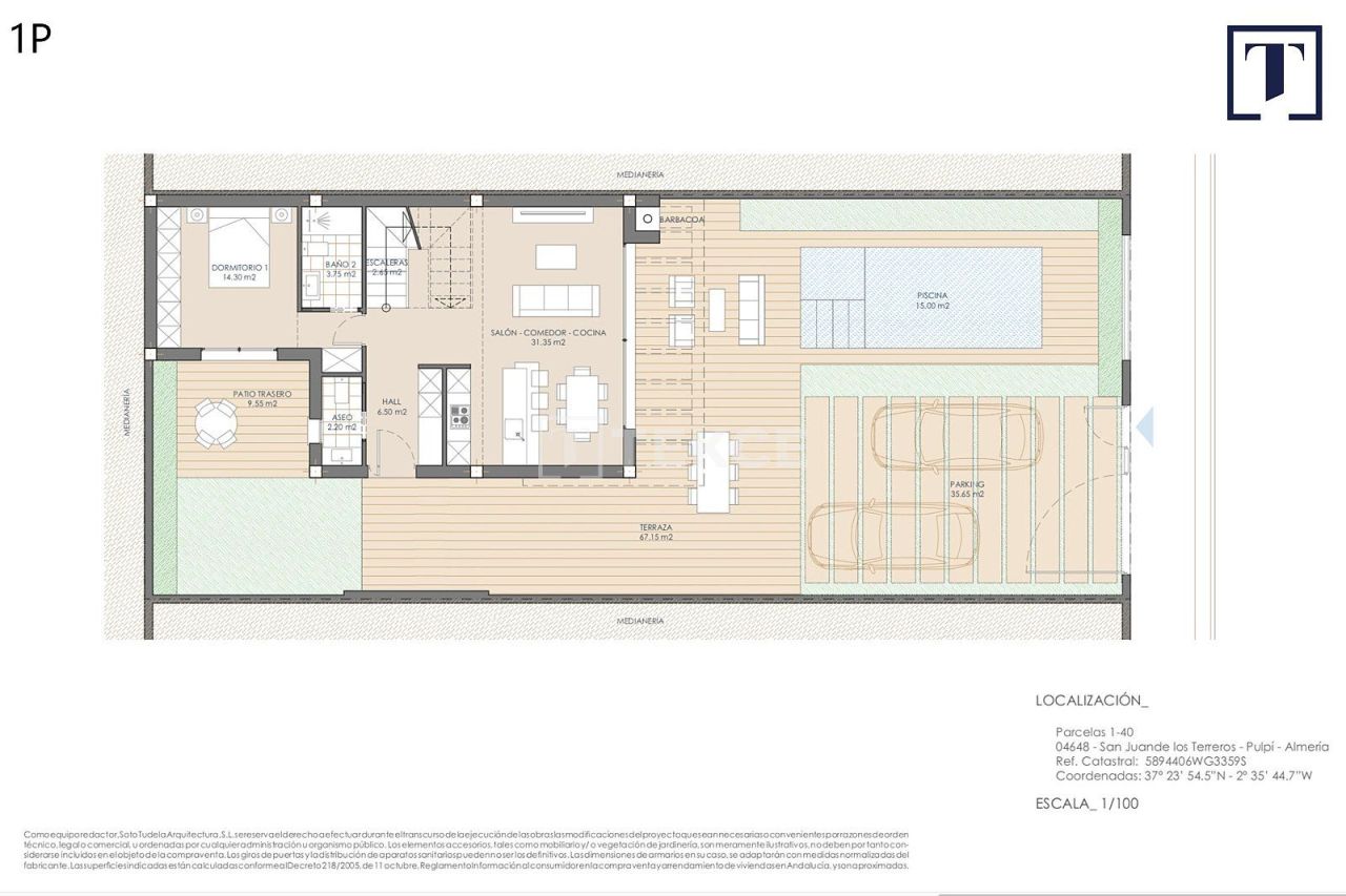 Вилла в Пульпи, Испания, 122 м² - фото 16