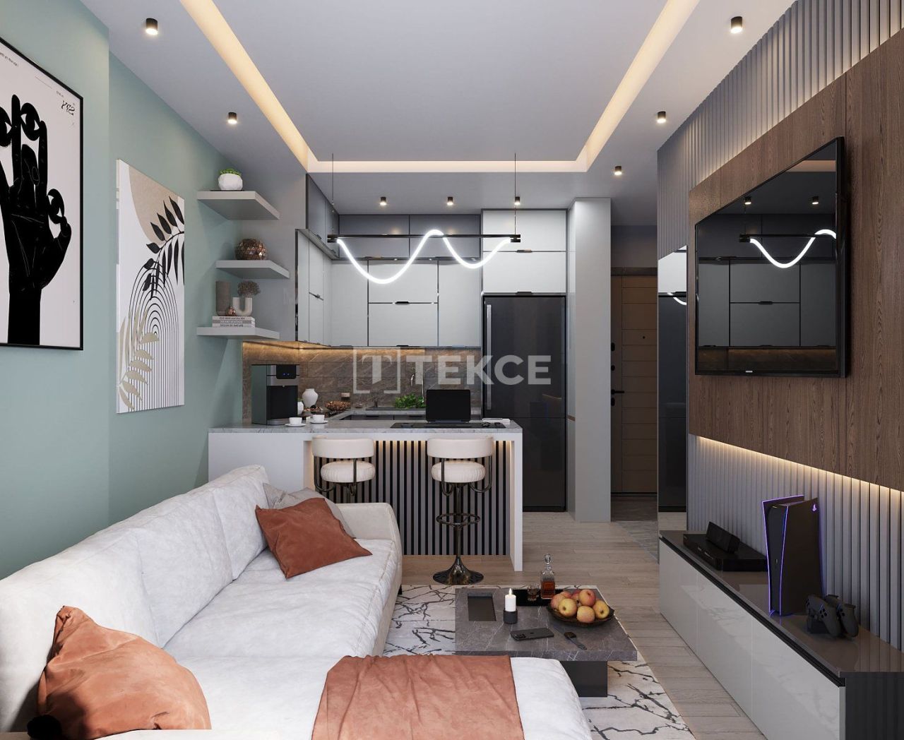 Апартаменты Эрдемли, Турция, 62 м² - фото 18