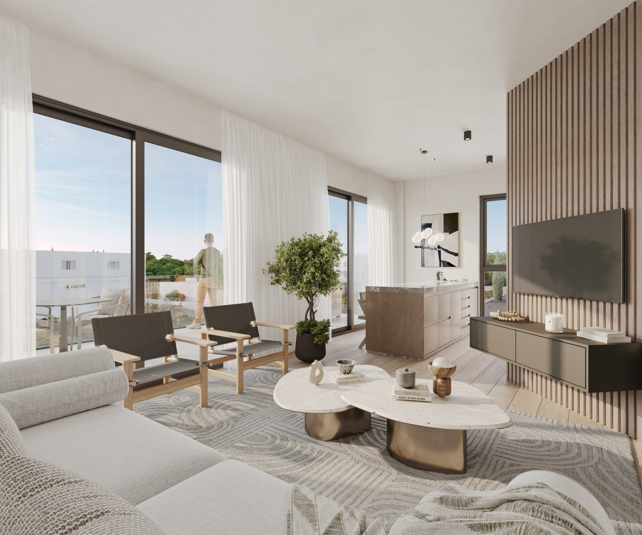 Апартаменты в Лимасоле, Кипр, 60 м² - фото 4