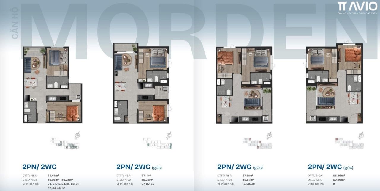 Квартира в Хошимине, Вьетнам, 67 м² - фото 15