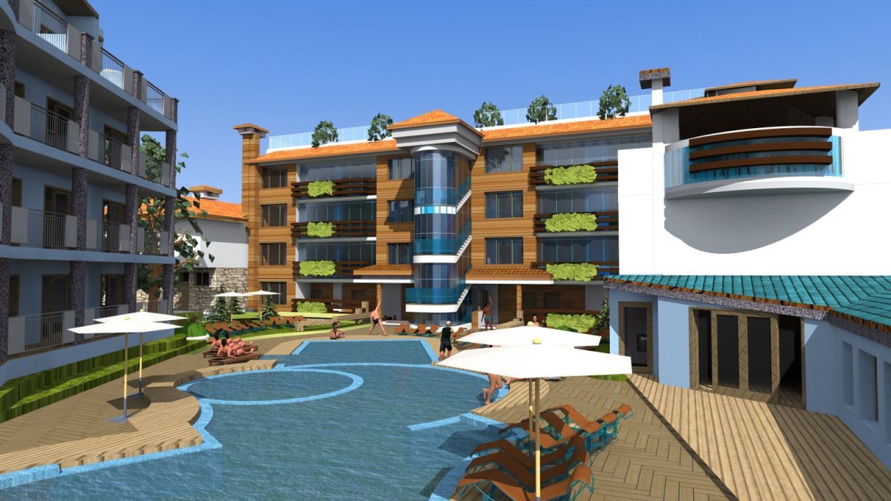 Мезонет на Солнечном берегу, Болгария, 103 м² - фото 6