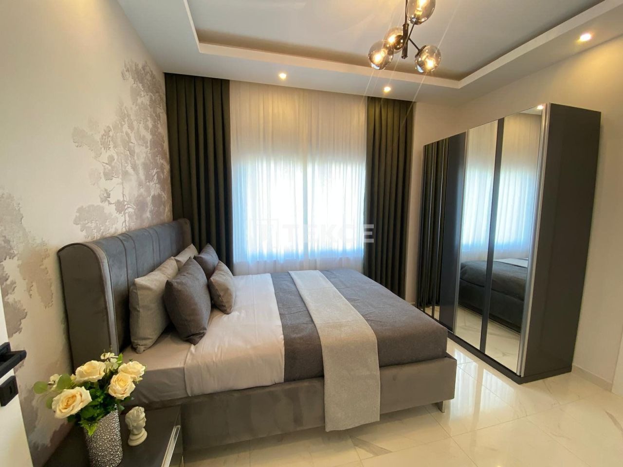 Апартаменты в Алании, Турция, 60 м² - фото 12