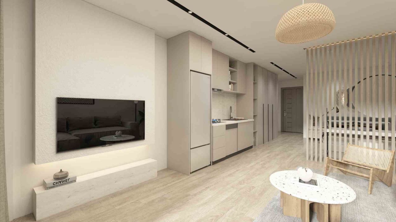 Апартаменты в Кирении, Кипр, 41 м² - фото 11