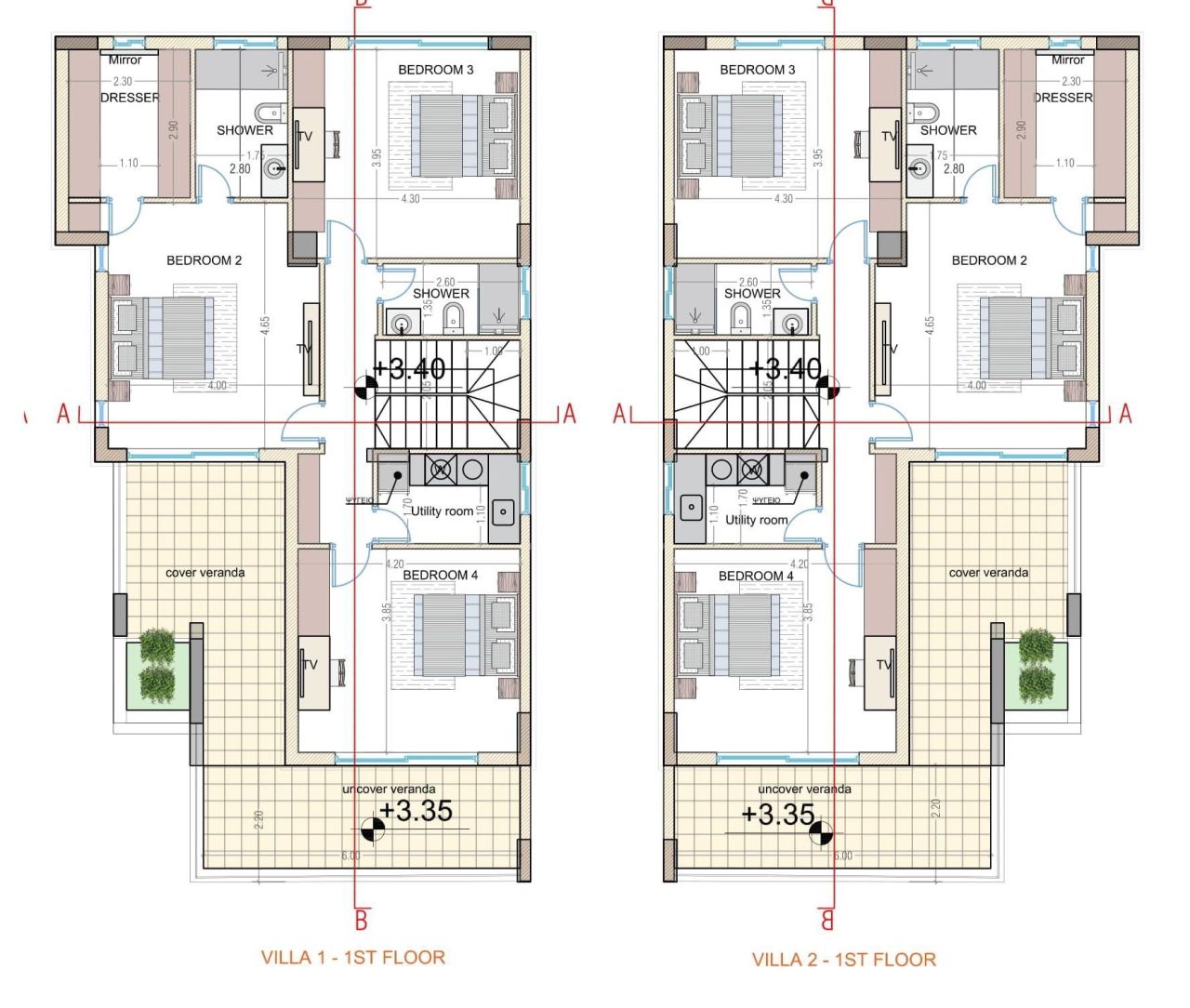 Вилла в Пафосе, Кипр, 285 м² - фото 5