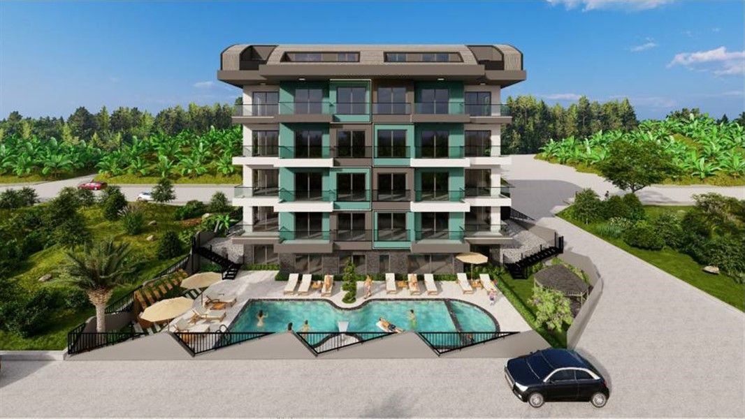 Квартира в Алании, Турция, 57 м² - фото 1