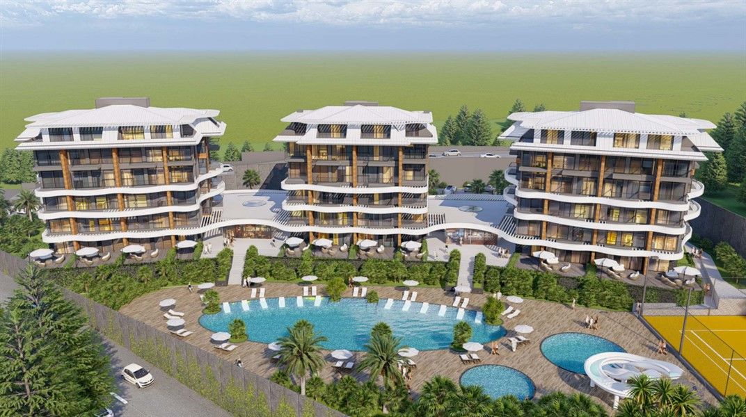 Квартира в Алании, Турция, 49 м² - фото 1