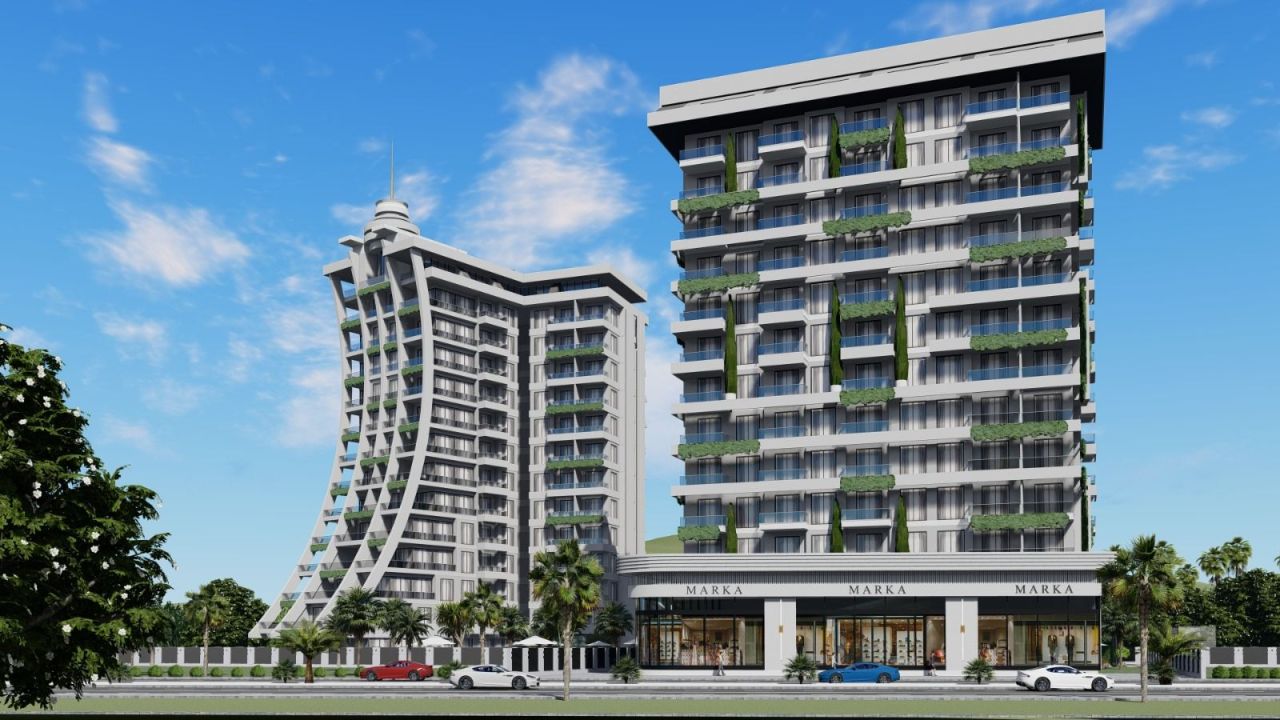 Квартира в Алании, Турция, 55 м² - фото 1