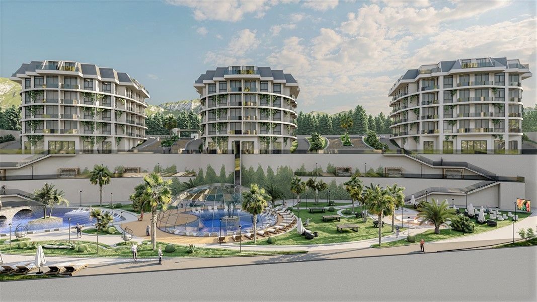 Квартира в Алании, Турция, 52 м² - фото 1