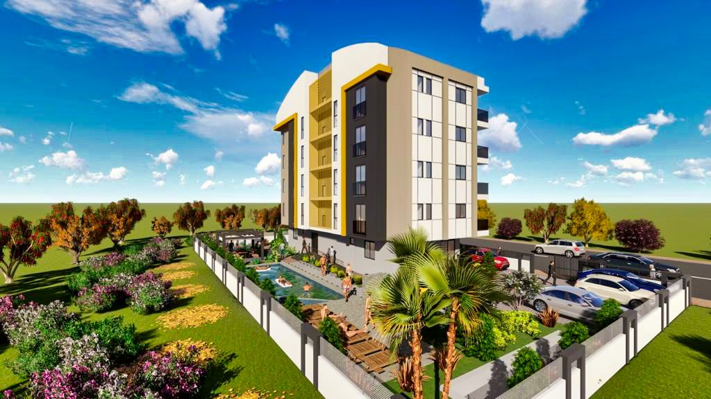 Квартира в Анталии, Турция, 55 м² - фото 1