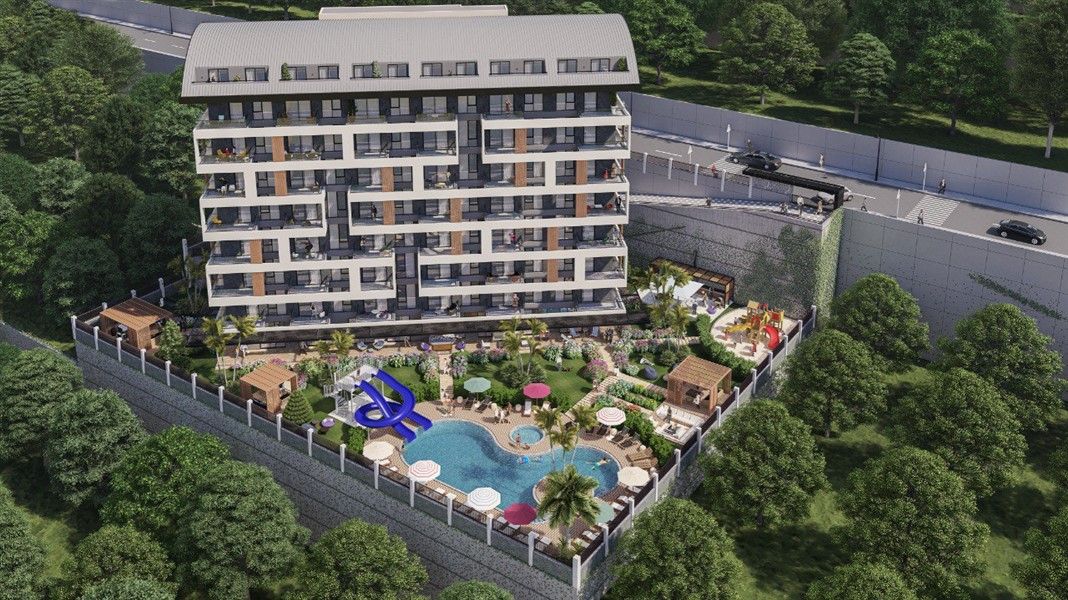 Квартира в Алании, Турция, 50 м² - фото 2