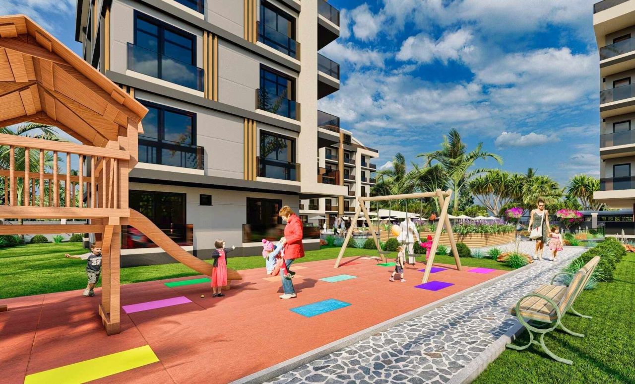 Квартира в Анталии, Турция, 50 м² - фото 2