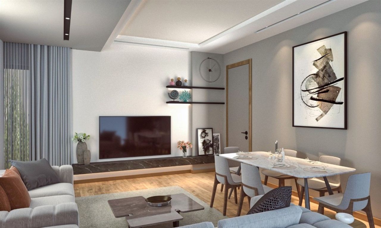 Квартира в Анталии, Турция, 55 м² - фото 2