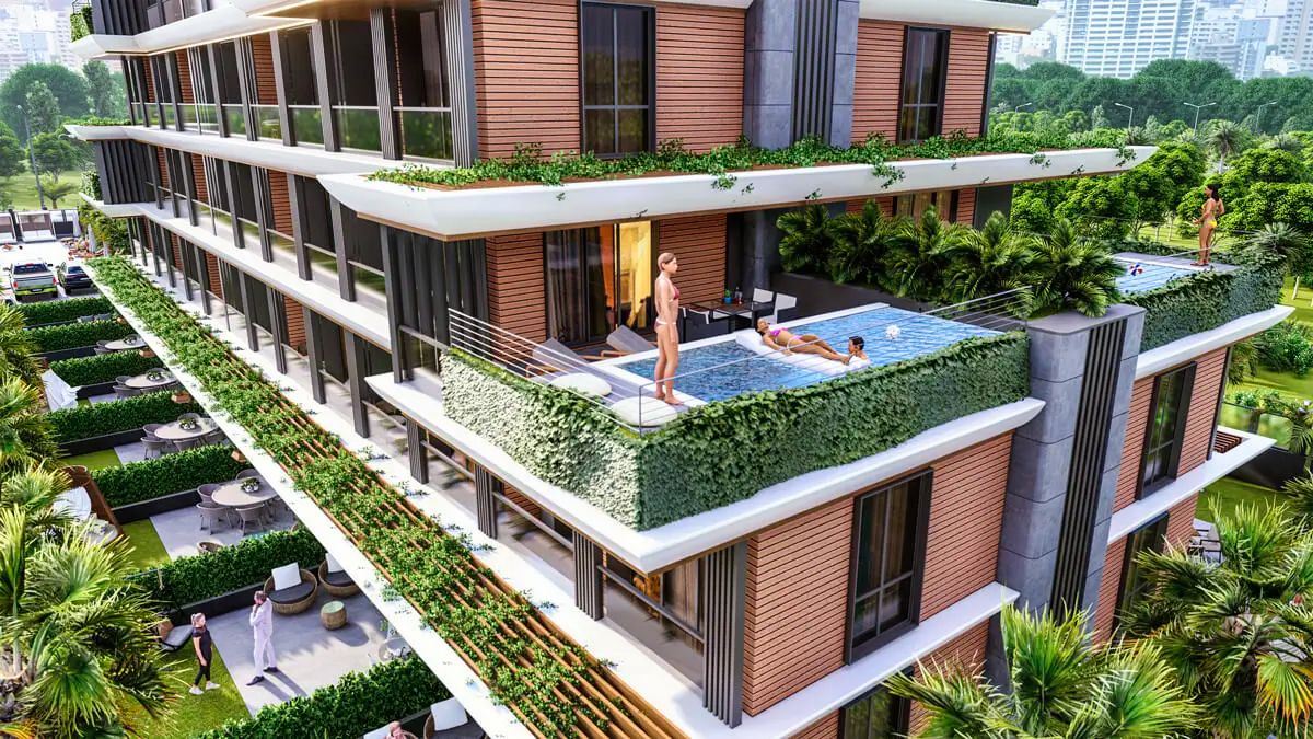 Квартира Алтынташ, Турция, 40 м² - фото 3