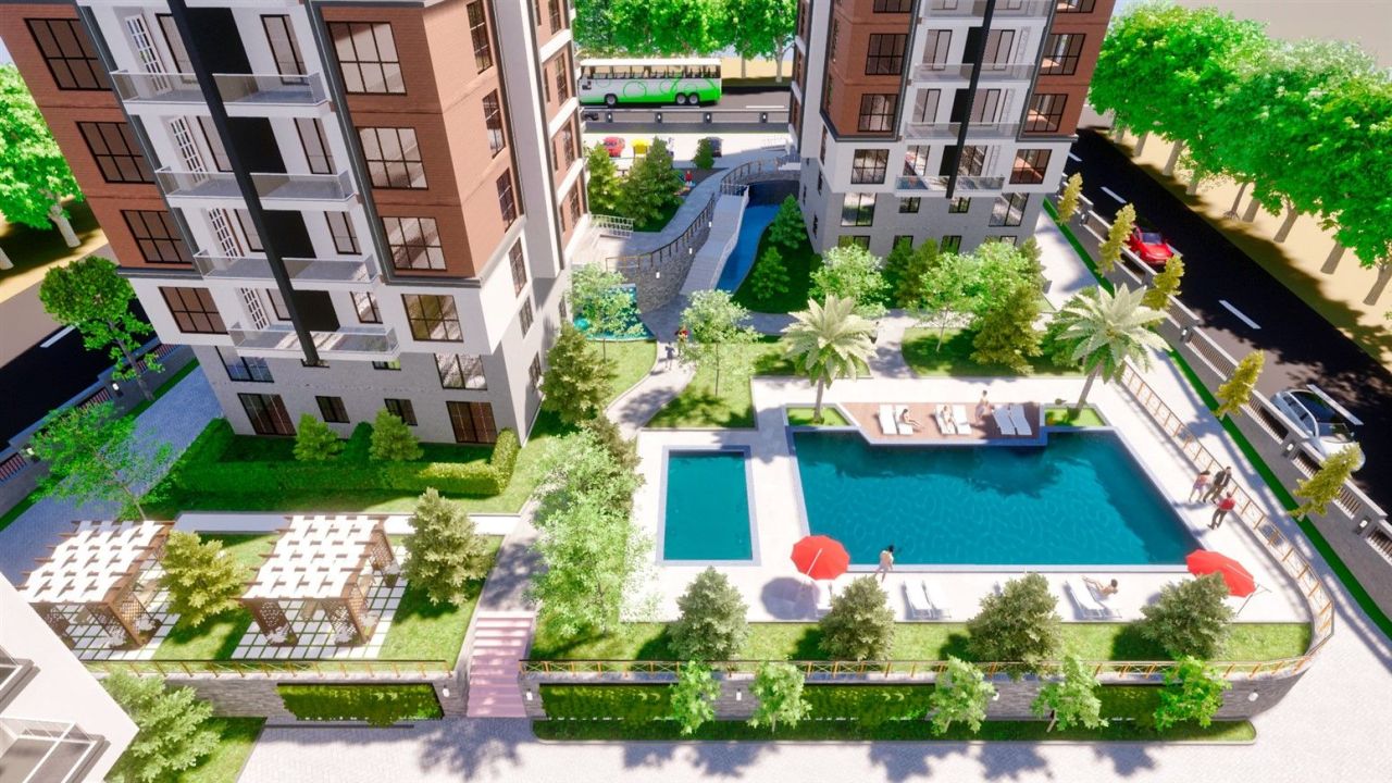 Квартира в Анталии, Турция, 50 м² - фото 3