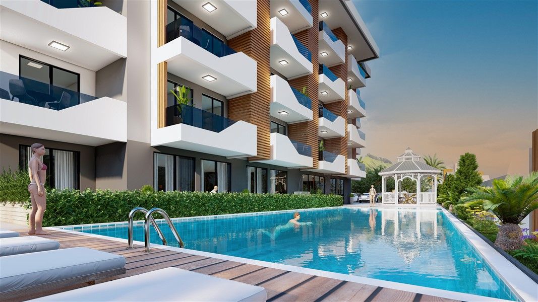 Квартира в Алании, Турция, 50 м² - фото 4