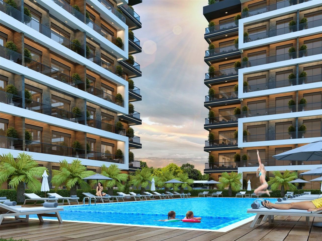 Квартира в Ларе, Турция, 50 м² - фото 5