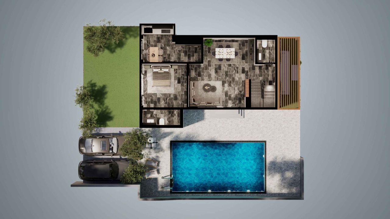 Вилла Алтынташ, Турция, 236 м² - фото 5